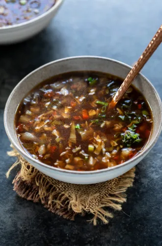 HOT & SOUR VEG. SOUP